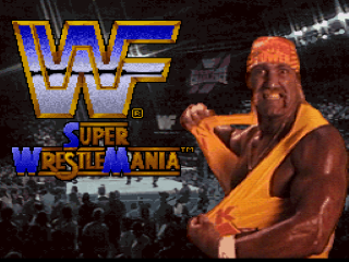 WWF Super Wrestlemania title screen for Super Nintendo